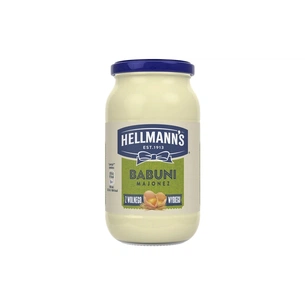 Соус Hellmann's Майонезный Babuni 64% жира 405 мл (8720182109316) изображение 1