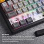 Клавіатура Ajazz AK820 V2 Coconut Flake Switch Wireless/Bluetooth/USB UA Black/Gray/Yellow (AK820-V2-CF-BGY) - зменшене зображення 13