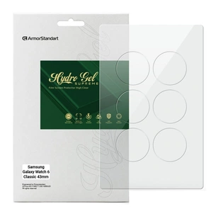 Плівка захисна Armorstandart Supreme Samsung Galaxy Watch 6 Classic 43mm 6 pcs (ARM70411) зображення 1