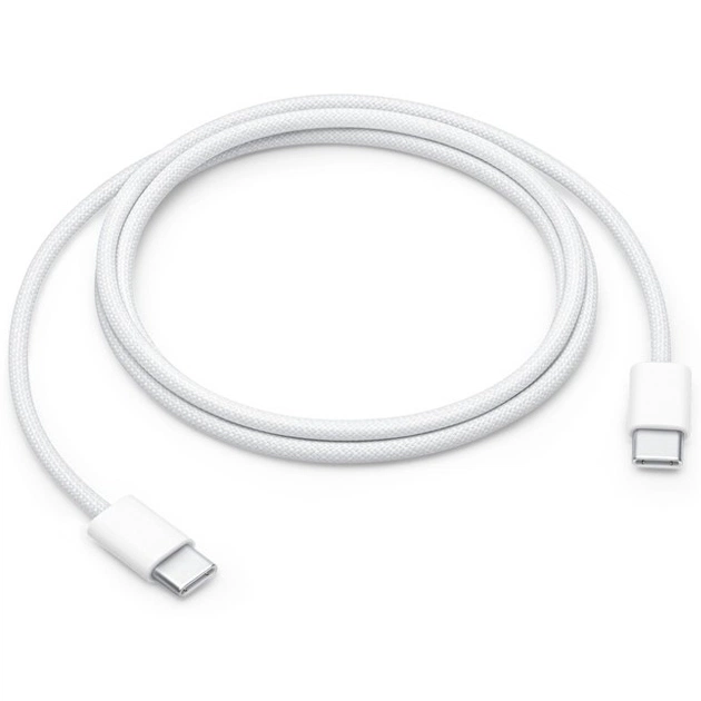 Кабель Apple Woven Charge USB Type-C - USB Type-C (M/M), 1 м, White (K28352) - изображение 1