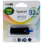USB флеш накопичувач Apacer 32GB AH354 Black RP USB 3.0 (AP32GAH354B-1) - уменьшенное изображение 9
