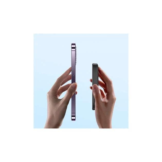 Батарея універсальна Baseus Magnetic Wireless Mini Air 6000mAh 20W PD, QC, Qi-15W, Black (P10059002113-00) - picture 12