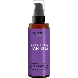Засіб для засмаги Mayur натуральна олія Гарна засмага 120 мл (4820189560746) изображение 1