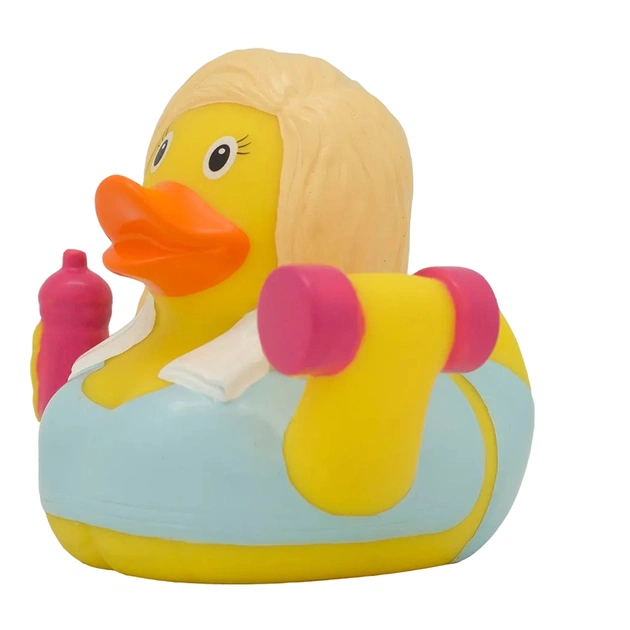 Игрушка для ванной Funny Ducks Утка Фитнес девушка (L1279) - изображение 1