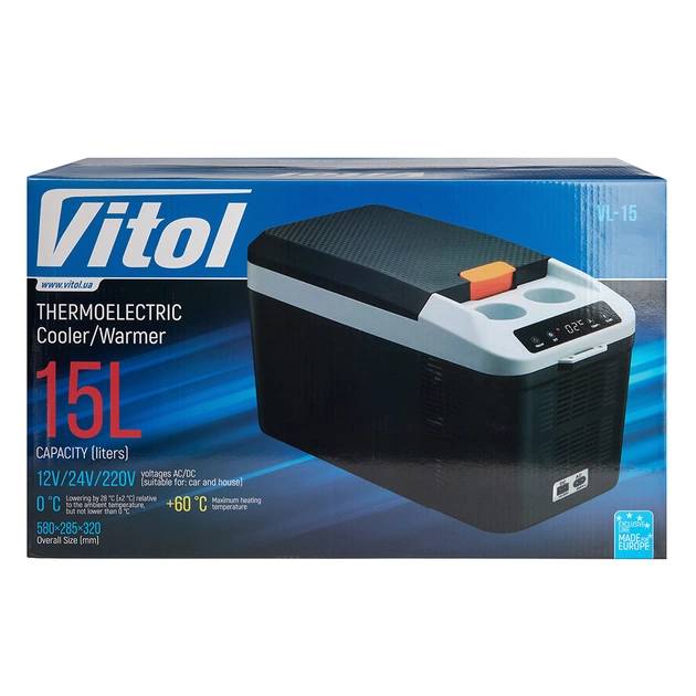Автохолодильник VITOL 15 л. (VL-15) - зображення 10