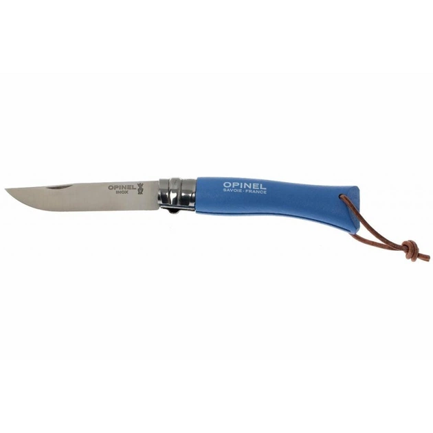 Ніж Opinel №7 Inox VRI Trekking azure (001441) - зображення 1