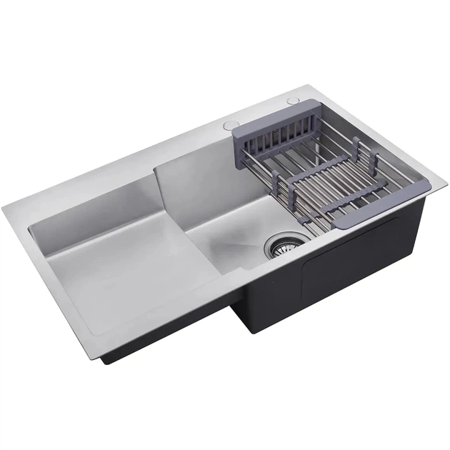 Мийка кухонна Kroner Geburstet-7848RHM (CV030022) - зображення 8