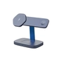 Зарядний пристрій Canyon wireless charger HEXAGON WCS-310 3in1 DarkGrey/Blue (CNS-WCS310DGBL) - зменшене зображення 2