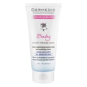 Дитячий крем Dermedic Linum Emolient Baby Зволожувальний Заспокійливий З перших днів життя 100 мл (5901643170806) зображення 1
