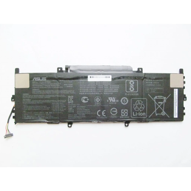 Акумулятор до ноутбука ASUS UX331 C41N1715, 3255mAh (50Wh), 4cell, 15.4V, Li-Pol (A47424) - зображення 1