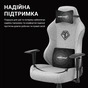 Крісло ігрове Anda Seat Phantom 3 Size L Grey (AD18Y-06-G-F) - зменшене зображення 8