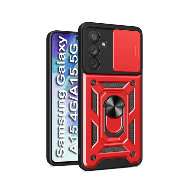 Чохол до мобільного телефона BeCover Military Samsung Galaxy A15 4G SM-A155/A15 5G SM-A156 Red (710752) - зображення 1
