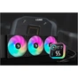 Система рідинного охолодження Deepcool LQ360 Black (R-LQ360-BKLSMW-G-1) - зменшене зображення 7