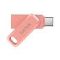 USB флеш накопичувач SanDisk 256GB Ultra Dual Drive Go USB 3.0/Type-C Peach (SDDDC3-256G-G46PC) - зменшене зображення 2