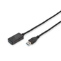 Дата кабель USB 3.0 AM/AF 5.0m Active Cable Digitus (DA-73104) - зменшене зображення 1