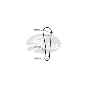 Ремінь ГРМ Gates 5568XS зображення 1