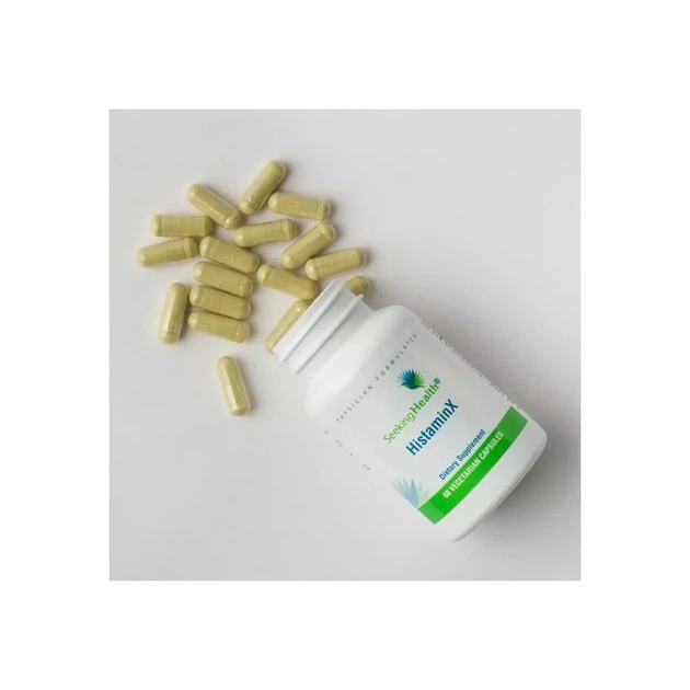 Вітамінно-мінеральний комплекс Seeking Health ГістамінX, HistaminX, 60 вегетаріанських капсул (SKH52046) - зображення 3