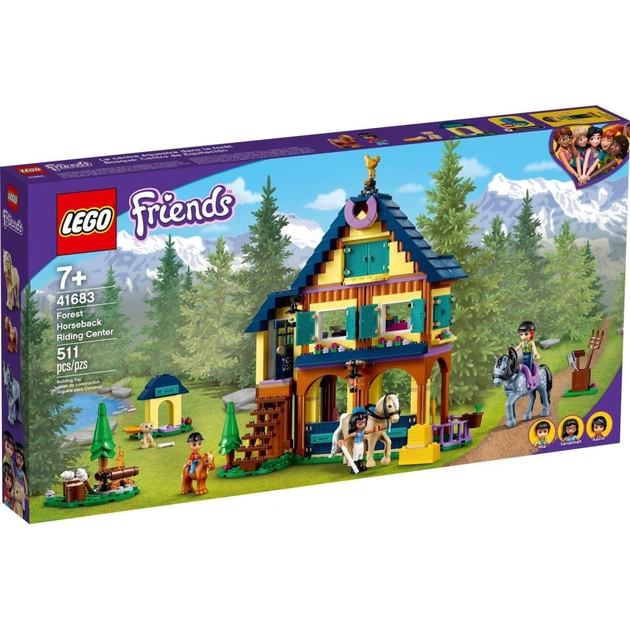 Конструктор LEGO Friends Лісовий клуб верхової їзди 511 деталей (41683) - зображення 1