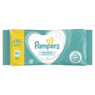 Дитячі вологі серветки Pampers Sens 80 шт (8001841041421) зображення 1
