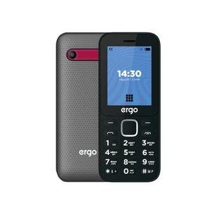 Мобільний телефон Ergo E241 Red зображення 1