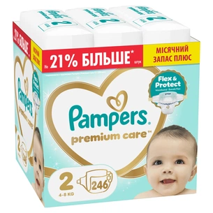 Підгузки Pampers Premium Care Розмір 2 (4-8 кг) 246 шт (8006530223522) зображення 1