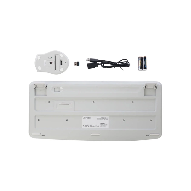 Комплект A4Tech FG2500S Plus Wireless UA White (4711421003254) - picture 7