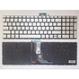Клавіатура ноутбука HP Pavilion 15-BS/BW, 250/255/256/258 G6 срібляста з підсвіткою (A46125) - зменшене зображення 1