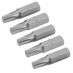 Набір біт Tolsen S2 Torx T 25х25 мм, 5 шт (20277) зображення 1