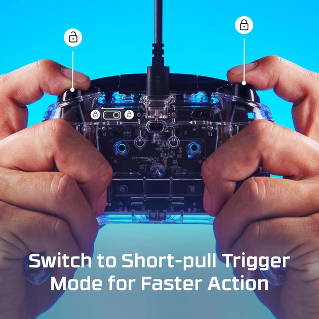 Геймпад HyperX Clutch Gladiate RGB for PC/Xbox Clear (7D6H2AA) - picture 7