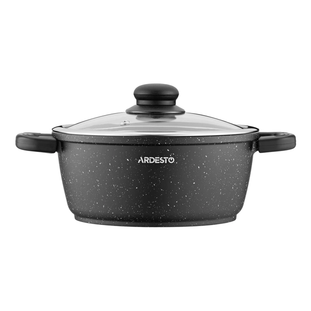 Набір посуду Ardesto Gemini Anzio, 6 предметів, чорний (AR1906AS) - зображення 13