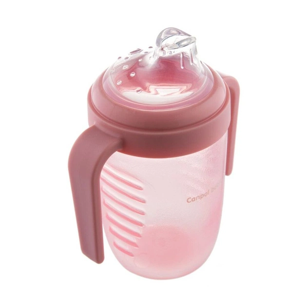 Поїльник-непроливайка Canpol babies з силіконовим носиком 220 мл (56/605) - зображення 4