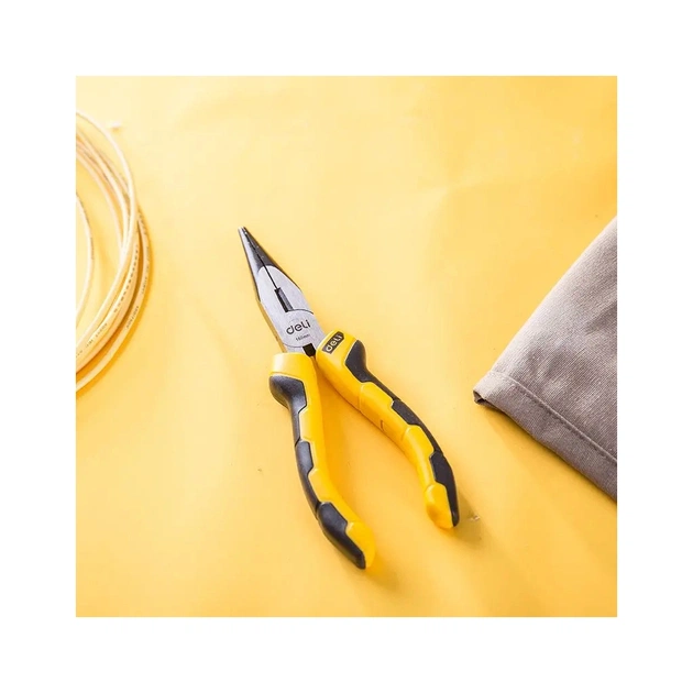 Плоскогубці Deli з довгим носом #6 (EDL2106) - picture 5