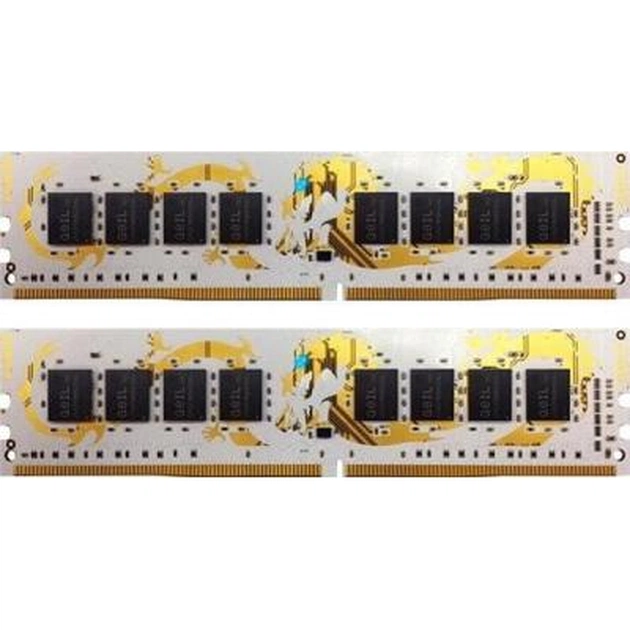 Модуль пам'яті для комп'ютера DDR4 32GB (2x16GB) 2666 MHz D4 Dragon RAMLayer PCB with LED Geil (GWB432GB2666C16DC) - зображення 1