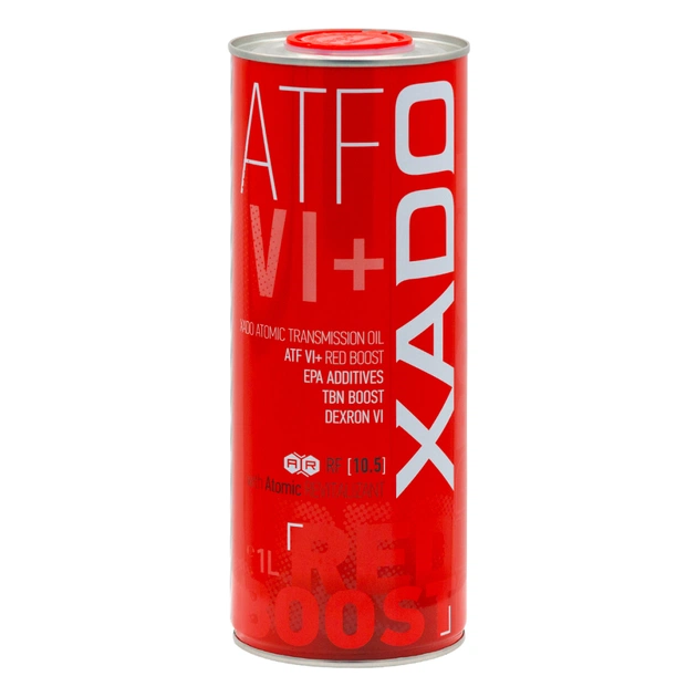 Трансмісійна олива Xado Atomic Oil ATF VI+ Red Boost 1л (XA 26136) - зображення 1