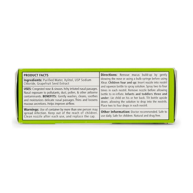 Мінерали Xlear Дитячий натуральний сольовий назальн. спрей з ксилітом 22 мл (700596100039) - picture 4