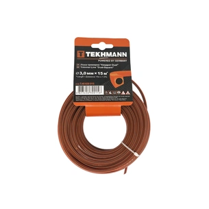 Жилка косильна Tekhmann "Квадрат DUAL" 3,0 мм x 15 м (T.40630015) picture 1