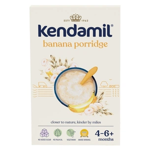 Дитяча каша Kendamil Молочна з бананом з 4-6 місяців 150 г (92000006) зображення 1