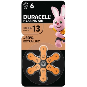Батарейка Duracell PR48 / 13 * 6 (5004322) изображение 1