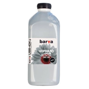 Чорнило Barva EPSON L100/L210/L300/L350/L355 1кг (T6641) BLACK (L100-424) зображення 1