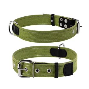Нашийник для тварин Collar Брезент Ш 35 мм Д 51-63 см (0293) зображення 1