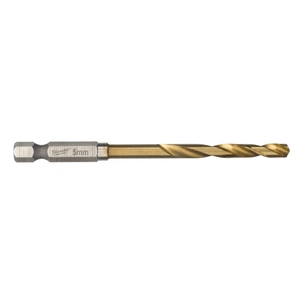 Свердло Milwaukee по металу RedHEX HSS-G TiN, 5 мм (10шт) (4932478180) зображення 1