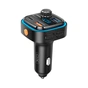 FM модулятор XO BCC08 автомобільний зарядний пристрій MP3/PD/2USB/3,1A Чорни (XO-BCC08) - уменьшенное изображение 5