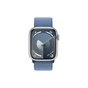 Смарт-годинник Apple Watch Series 9 GPS 41mm Silver Aluminium Case with Winter Blue Sport Loop (MR923QP/A) - зменшене зображення 2