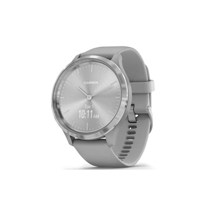 Смарт-годинник Garmin vivomove 3, S/E EU, Silver, Powder Gray, Silicone (010-02239-20) зображення 1