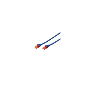 Патч-корд 3м, CAT 6 UTP, AWG 26/7, Cu, LSZH, blue Digitus (DK-1617-030/B) зображення 1
