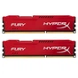 Модуль пам'яті для комп'ютера DDR4 16GB (2x8GB) 3200 MHz HyperX FURY Red Kingston Fury (ex.HyperX) (HX432C18FR2K2/16) - зменшене зображення 1