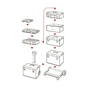 Ящик для інструментів QBRICK SYSTEM органайзер ONE 200 2,0 EXPERT (SKRQ200E2CZAPG003) - зменшене зображення 8