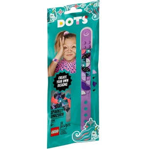 Конструктор LEGO Браслет DOTs Блискучий єдиноріг 33 деталі (41902) зображення 1