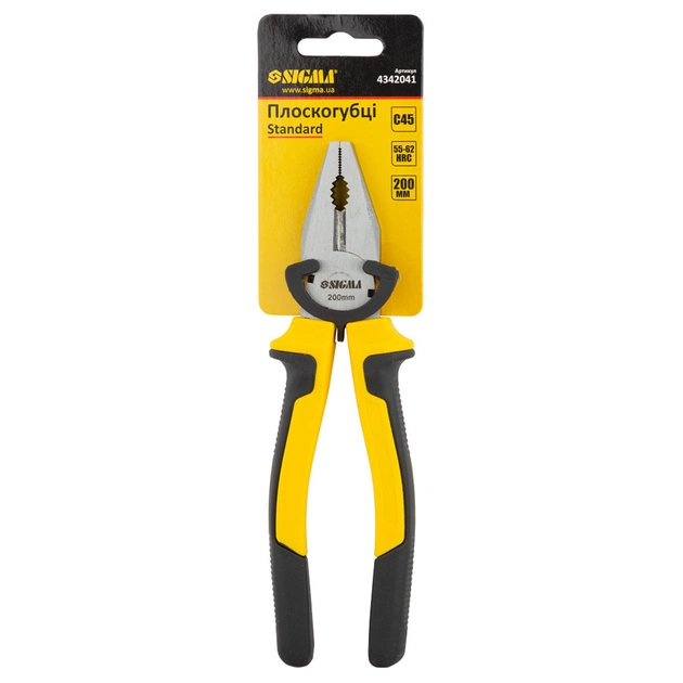 Плоскогубці Sigma 200мм Standard (4342041) - picture 3