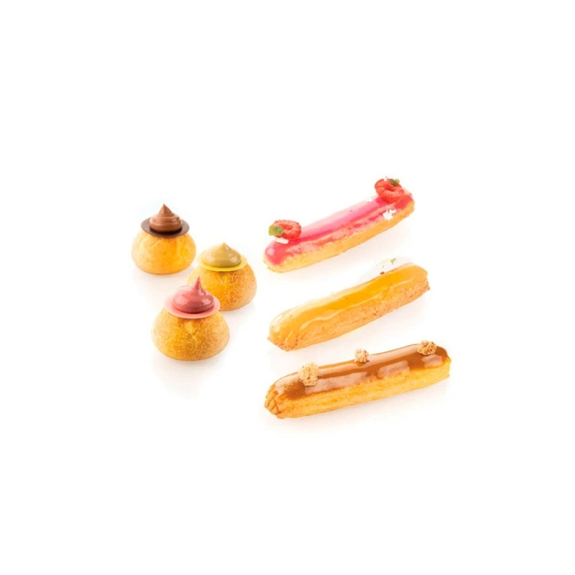 Кондитерський килимок Silikomart Air Mat Eclair & Choux для еклерів, профітролів 30х40 см (Air Mat Eclair & Choux) - picture 6